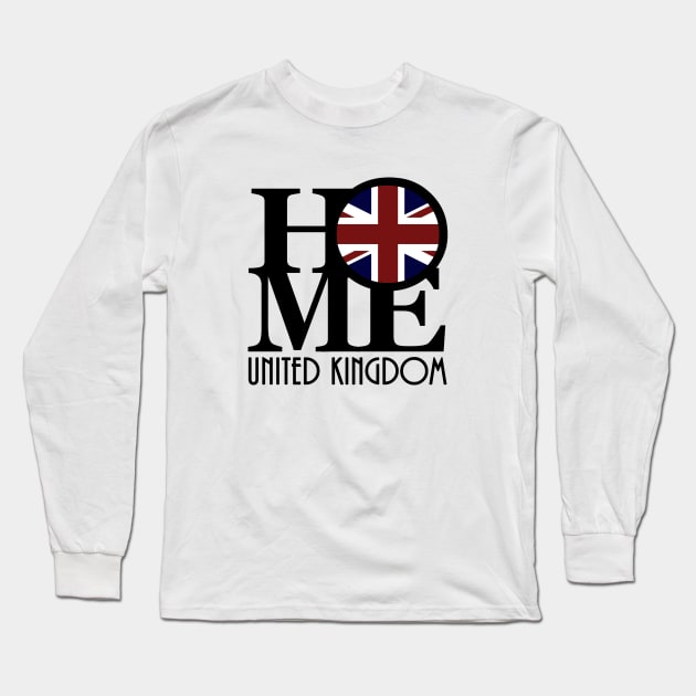 HOME United Kingdom Long Sleeve T-Shirt by UnitedKingdom